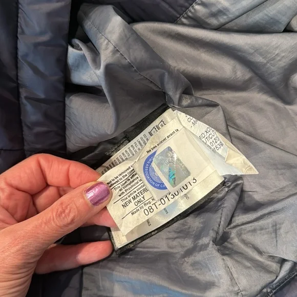 Canada Goose Ellison Packable Down Coat Navy Blue Hooded Jacket Sz S Womenโs - Picture 10 of 16